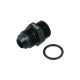 Adapter Dash 8 Male to ORB Dash 8 Male - satin black
