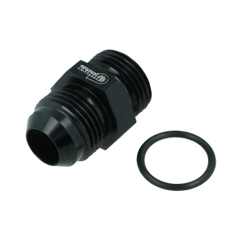 Adapter Dash 10 Male to ORB Dash 10 Male - satin black