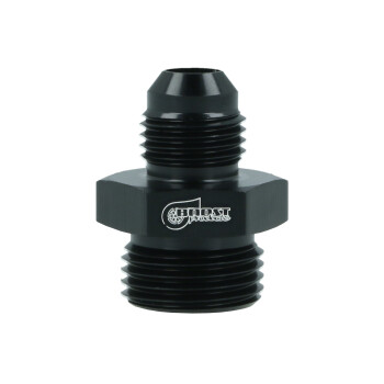 Adapter Dash 6 Male to ORB Dash 8 Male - satin black