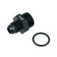 Adapter Dash 6 Male to ORB Dash 8 Male - satin black