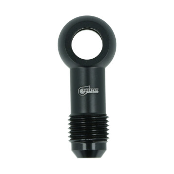 Adapter Dash 6 Male to Banjo 10,5mm - satin black