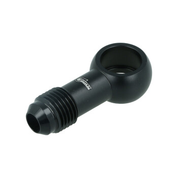 Adapter Dash 6 Male to Banjo 14,5mm - satin black