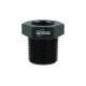 Screw-in Reducer NPT 1/4" Female to NPT 3/8" Male - satin black