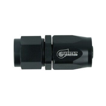 BOOST products Hose End Dash 6 - straight - satin black