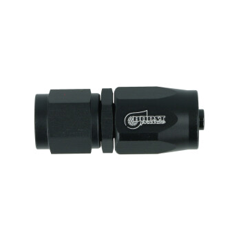 BOOST products Hose End Dash 4 - straight - satin black