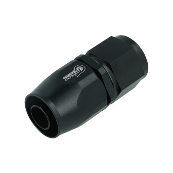BOOST products Hose End Dash 10 - straight - satin black