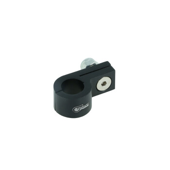 Single Hose P-Clamp Bracket 11,1mm (7/16") - satin...