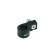 Single Hose P-Clamp Bracket 11,1mm (7/16") - satin black