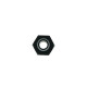 Screw-in Adapter Dash 8 Male to Barb 13mm (1/2") - satin black