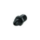 Adapter Dash 4 Male to NPT 1/4" Male - satin black