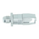 BOOST products Swivel Hose End 6 to Dash 6 male - satin silver
