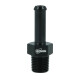 Screw-in Adapter NPT 1/8" male to Hose Connector Fitting 6mm (1/4") - satin black | BOOST products