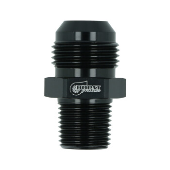 Adapter Dash 12 Male to NPT 1/2" Male - satin black