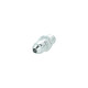 Adapter Dash 4 Male to NPT 1/8" Male - satin silver