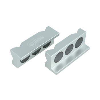 Vise Jaws with Magnet for Dash Fittings - satin silver | BOOST products