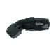 BOOST products High Flow Swivel Hose End Dash 8 - 45° - black