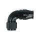 BOOST products High Flow PTFE Swivel Hose End Dash 10 - 90° - black