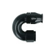BOOST products High Flow PTFE Swivel Hose End Dash 8 - 180° - black