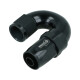 BOOST products High Flow Swivel Hose End Dash 8 - 180° - black