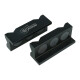 Vice Jaws with Magnet for Dash Fittings - satin black