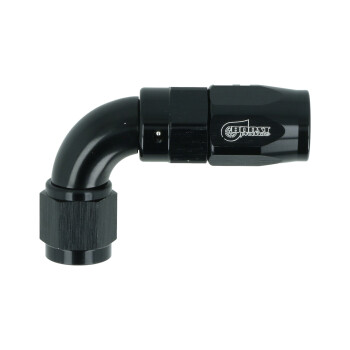 BOOST products High Flow Swivel Hose End Dash 4 - 90°...