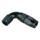 BOOST products High Flow Swivel Hose End Dash 4 - 90° - black
