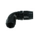 BOOST products High Flow Swivel Hose End Dash 10 - 90° - black
