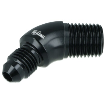 Adapter Dash 4 male to NPT 1/4" male - 45° - black | BOOST products