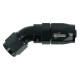 BOOST products High Flow Swivel Hose End Dash 6 - 45° - black