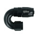 BOOST products High Flow Swivel Hose End Dash 6 - 180° - black