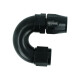 BOOST products High Flow Swivel Hose End Dash 10 - 180° - black
