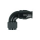 High Flow PTFE Swivel Hose End Dash 8 - 90° - black | BOOST products