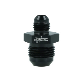 Adapter Reducer Dash 10 Male to Dash 6 Male - satin black