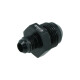 Adapter Reducer Dash 10 Male to Dash 6 Male - satin black