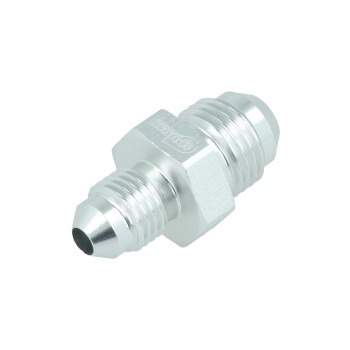 Adapter Reducer Dash 6 Male to Dash 4 Male - satin silver