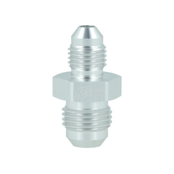 Adapter Reducer Dash 6 Male to Dash 4 Male - satin silver