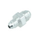 Adapter Reducer Dash 6 Male to Dash 4 Male - satin silver