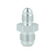 Adapter Reducer Dash 6 Male to Dash 4 Male - satin silver