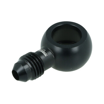Adapter Dash 4 Male to Banjo 12,5mm - satin black
