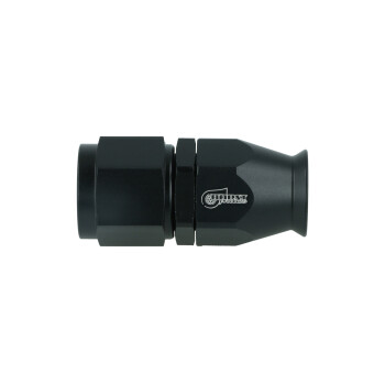 BOOST products PTFE Hose End Dash 8 - straight - satin black