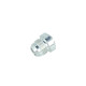 Weld on Adapter Dash 8 Male - Aluminium