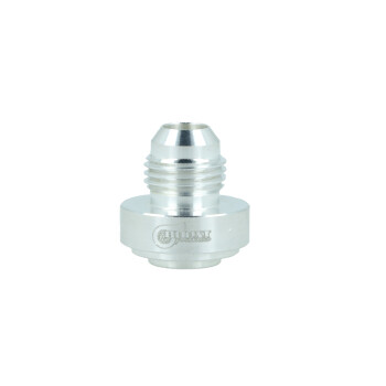 Weld on Adapter Dash 6 Male - Aluminium