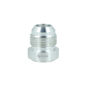 Weld on Adapter Dash 10 Male - Aluminium