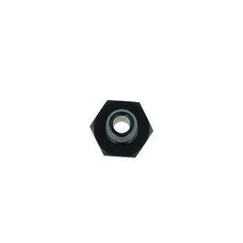 Screw-in Adapter ORB Dash 6 Male to Barb 8mm (5/16") - satin black