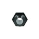 Screw-in Adapter Dash 10 Male to Barb 16mm (5/8") - satin black