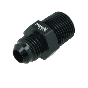 Adapter Dash 6 Male to NPT 3/8" Male - satin black