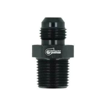 Adapter Dash 6 Male to NPT 3/8" Male - satin black
