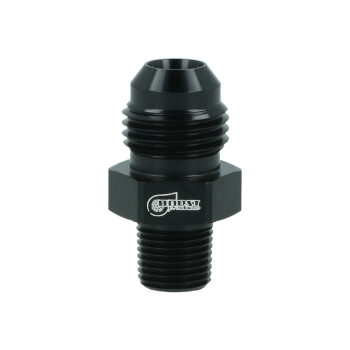 Adapter Dash 6 Male to NPT 1/8" Male - satin black