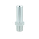 Screw-in Adapter NPT 3/8" Male to Hose Connection 16mm (5/8") - satin silver