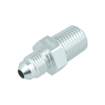 Adapter Dash 4 male to NPT 1/4" male - satin silver | BOOST products